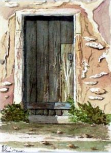 Voir le détail de cette oeuvre: Vieille porte (en Gironde)